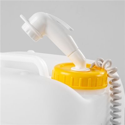 Φορητή Ντουζιέρα με δοχείο και αντλία 12 V COMET (Mobile Shower)