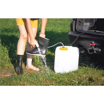 Φορητή Ντουζιέρα με δοχείο και αντλία 12 V COMET (Mobile Shower)