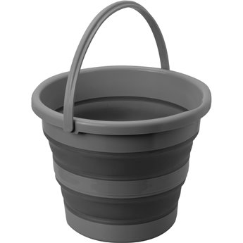 Καλάθι πτυσσόμενο Drum Fold-Away 15 l μαύρο/γκρι