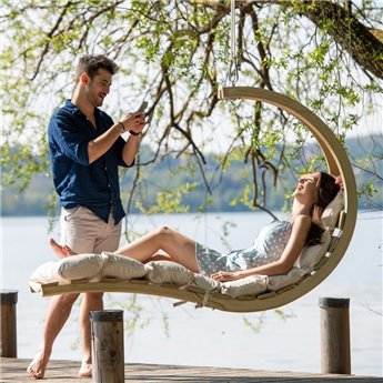 Αιώρα Amazonas κάθισμα Swing Lounger creme