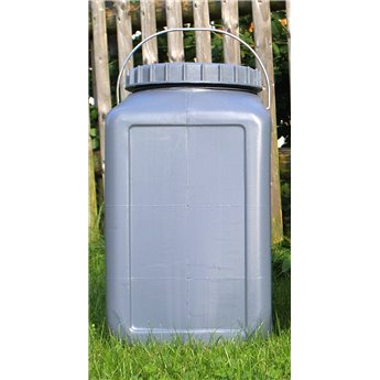 Δοχείο ορθογώνιο BasicNature grey 30 L γωνιακό