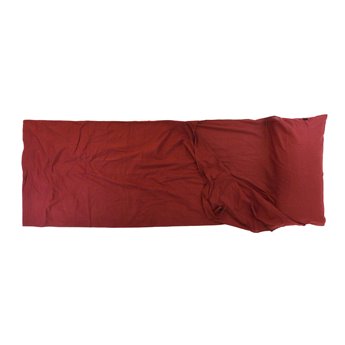 Σεντόνι υπνόσακου φάκελος Origin Outdoors Cotton μπορντό