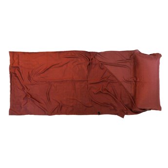 Σεντόνι υπνόσακου Origin Outdoors Liner Silk rectangular μπορντό