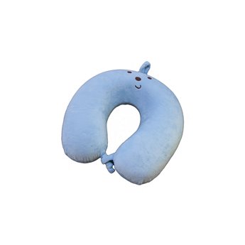 Μαξιλάρι λαιμού BasicNature Kids blue
