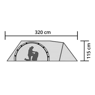 Origin Outdoors Σκηνή Hyggelig 2 Άτομα