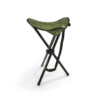 Σκαμπό τρίποδο Travelchair steel πράσινο BasicNature
