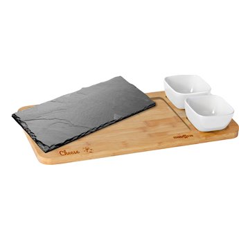 Επιφάνεια Τυριών &amp ορεκτικών Brunner CHEESE SET