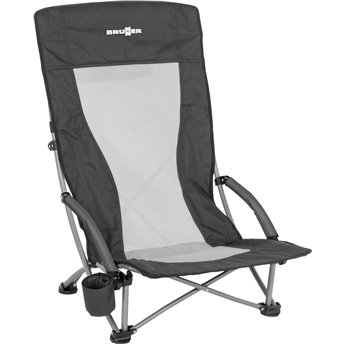 Καρέκλα παραλίας Brunner Cuba Highback Μαύρη